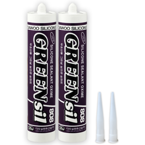 에스테크 다용도 냄새 적은 실리콘 그린씰 (노즐 포함) 흑색 7,400원