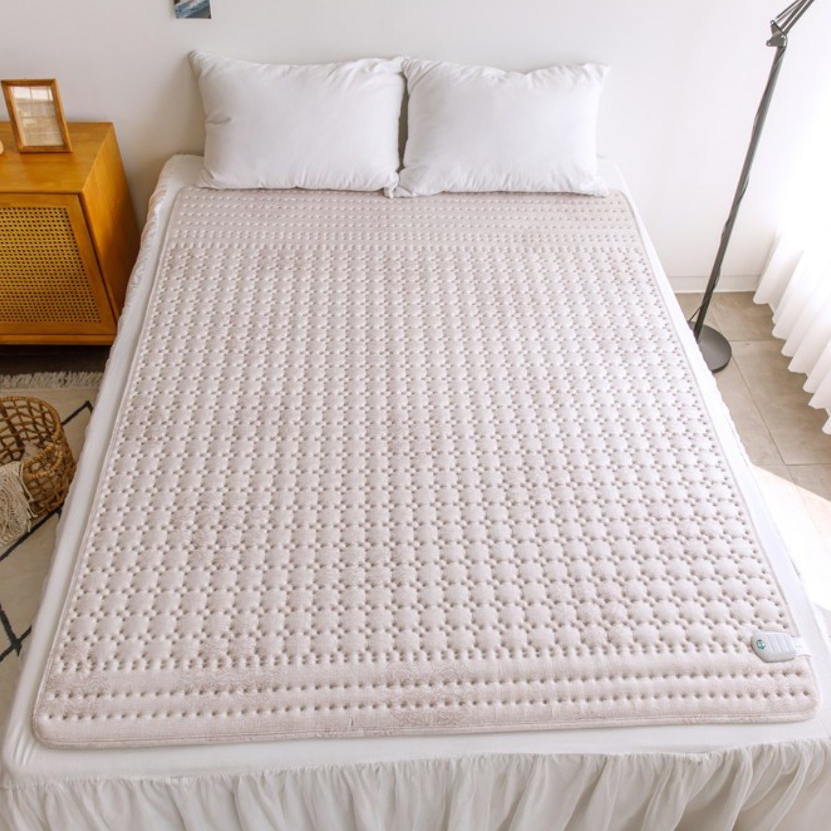 올크리니 전자파안심 전기요 탄소카본매트 핑크하트, 하트/더블(140cmX180cm) 119,000원