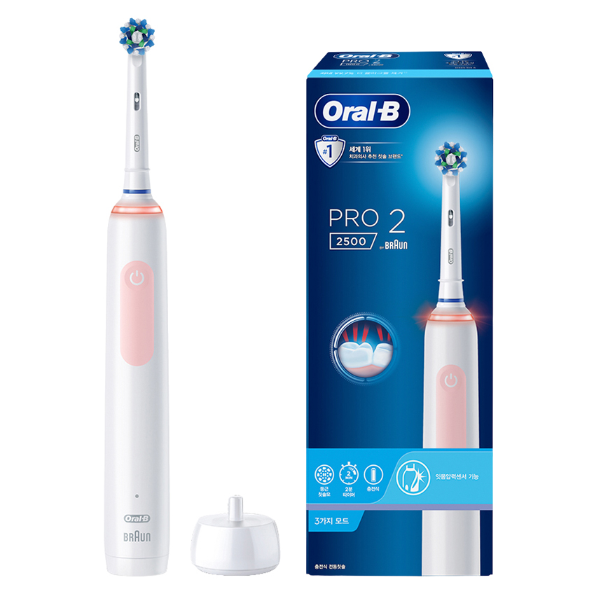 오랄비 전동칫솔 핸들 + 크로스액션 칫솔모 + 충전기 78,000원