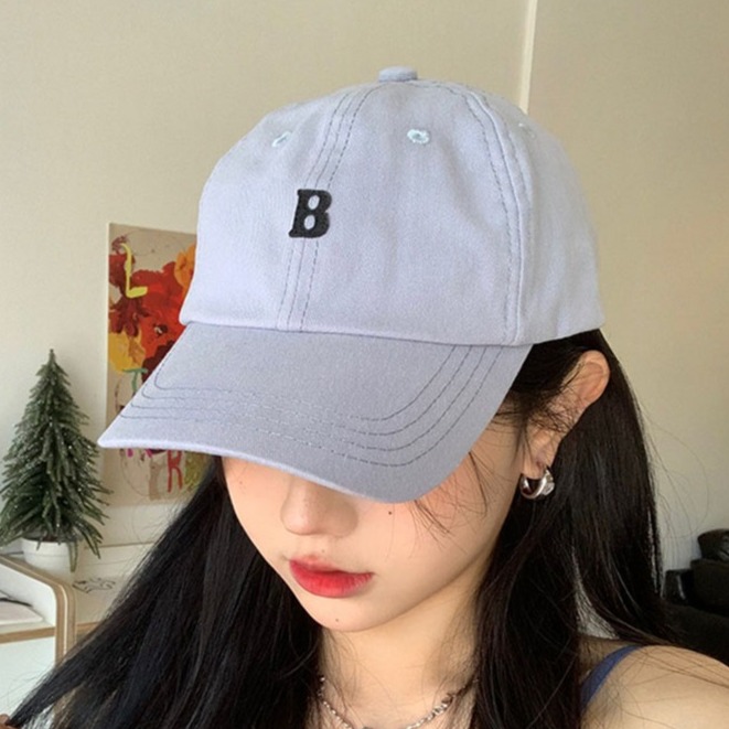 딥톡 여성용 심플 알파벳B 캐주얼 야구모자 DT0939 6,900원
