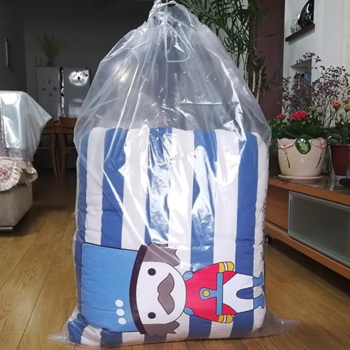 홈앤힐링 조이는 비닐봉투 대형 두꺼운 포장봉투 12,800원