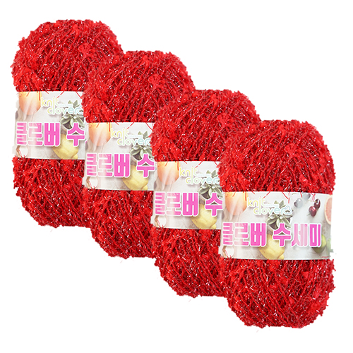 바토니팅 클로버 수세미실 80g X 4p 11,800원