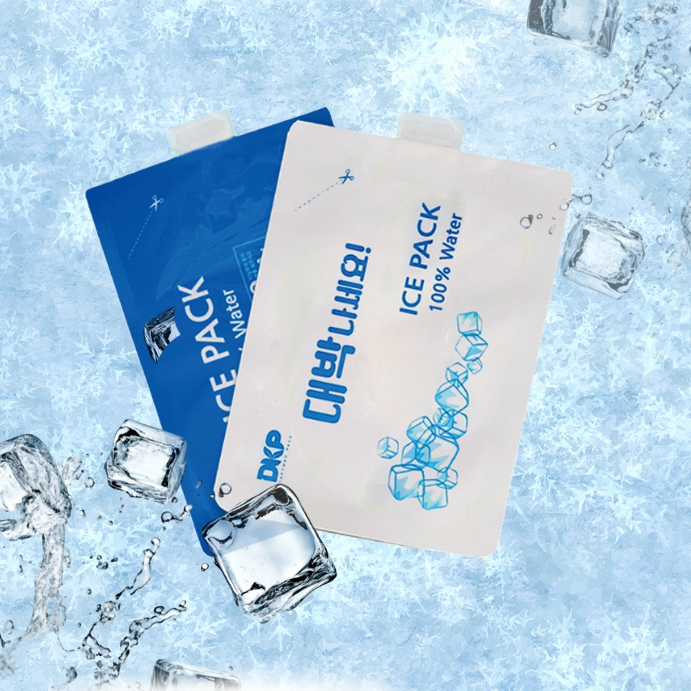 아이스팩 반제품 100% 워터 얼음팩 휴대용 미니 소형 쿨팩 보냉용품 12X17 화이트+물주입기 27,500원