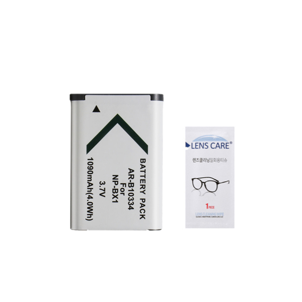 제이티원 소니 호환 배터리 + 렌즈클리닝 일회용티슈, 현재가 9,570원