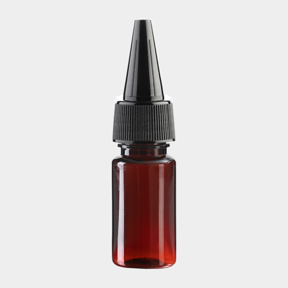 블랙 뾰족캡 브라운 10ml 60개 플라스틱 화장품용기 공병 소분병 여행, 10ml, 60개 12,700원