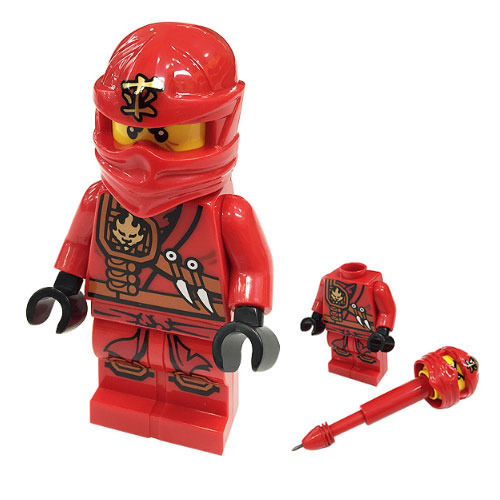 다자락 수입 레고 닌자고 카이 캐릭터 볼펜CS 16,200원