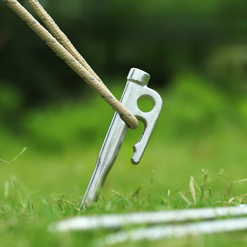 캠핑 고강도 스테인리스 텐트 단조펙 타프펙 4P 6P세트, 30cm 26,800원