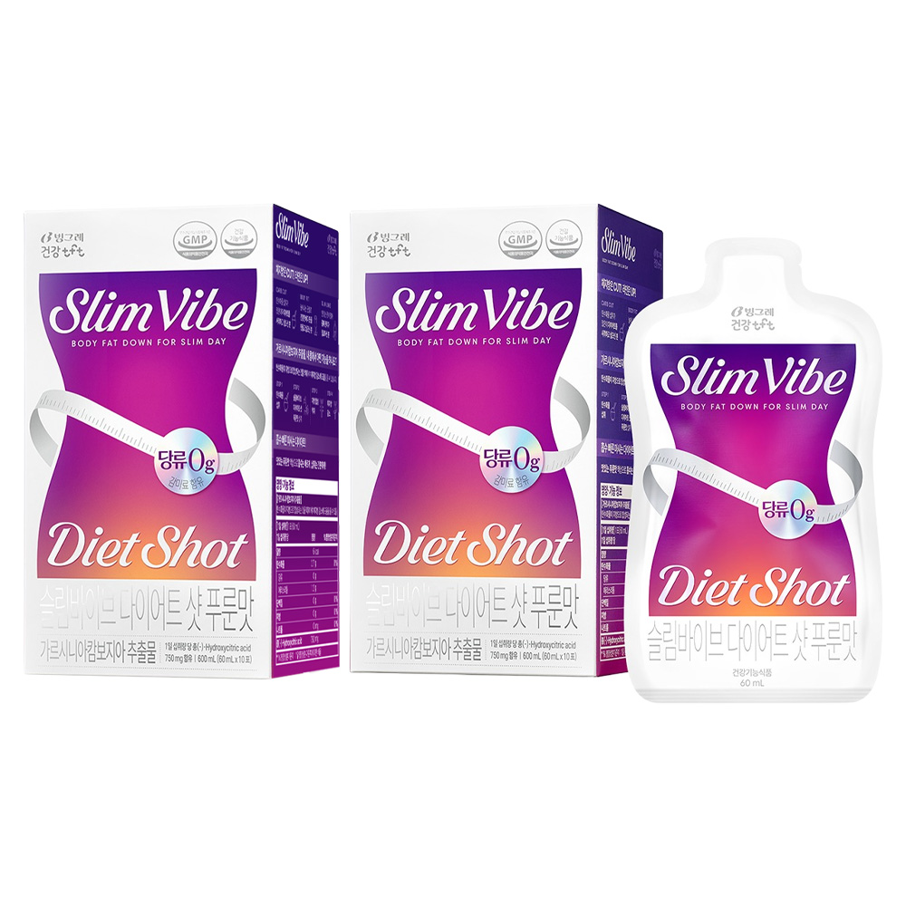 티에프티 슬림바이브 빙그레 건강 다이어트 샷 푸룬맛 10p 17,440원