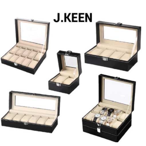 제이킨 시계 상자 거치대 케이스 3구 6구 10구 12구 2단 시계보관함 5,800원