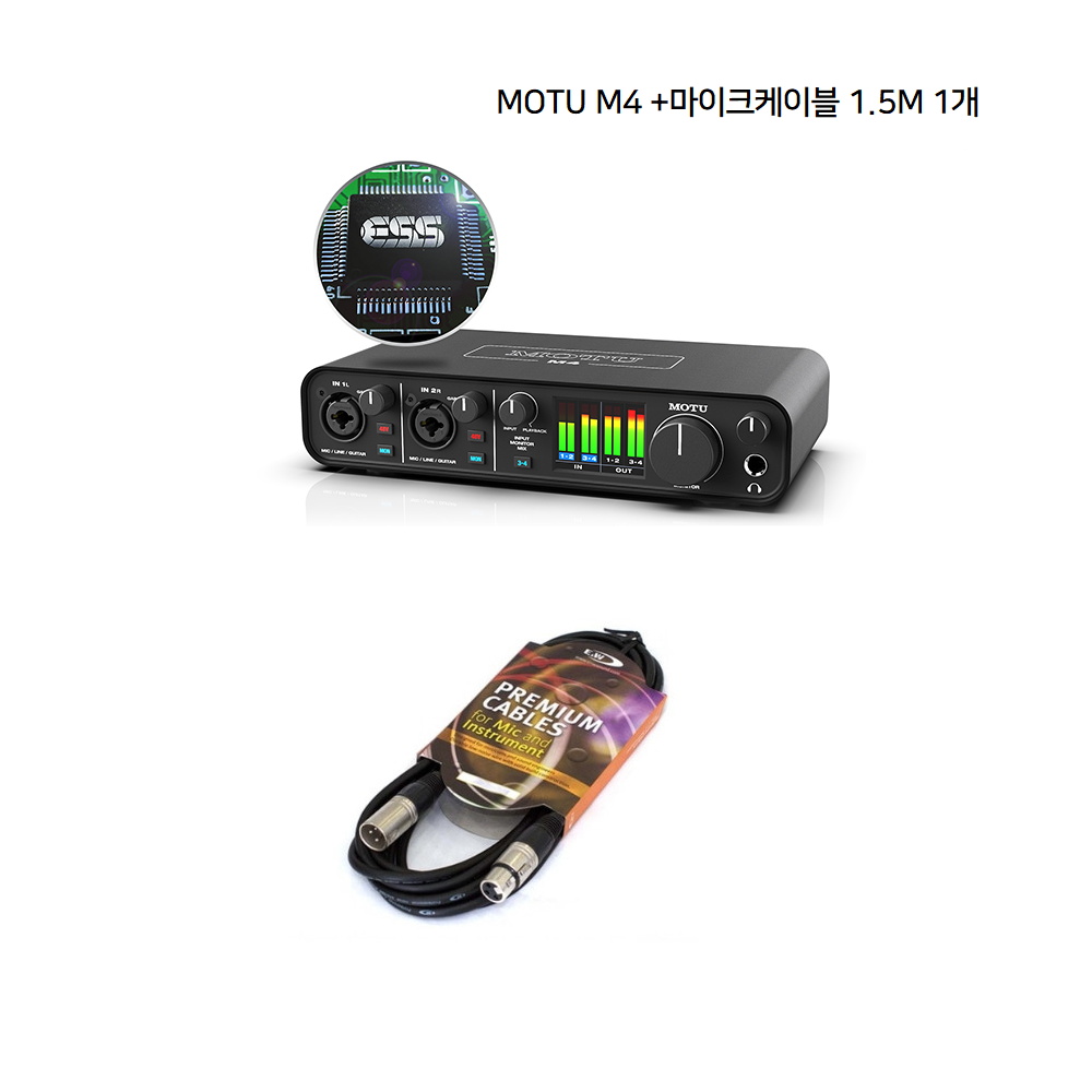 뮤직랜드 오늘출고 모투 MOTU M2 motu m2 USB Audio Interfaces 오디오인터페이스 오인페 425,000원