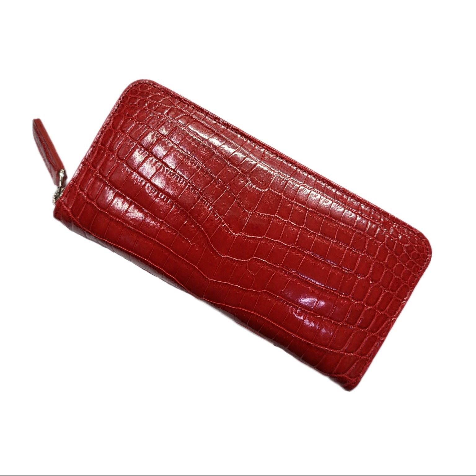 아르씨 여자 악어지갑 여자 명품 수제 핸드메이드 지퍼 장지갑 고급 악어가죽지갑 392,000원
