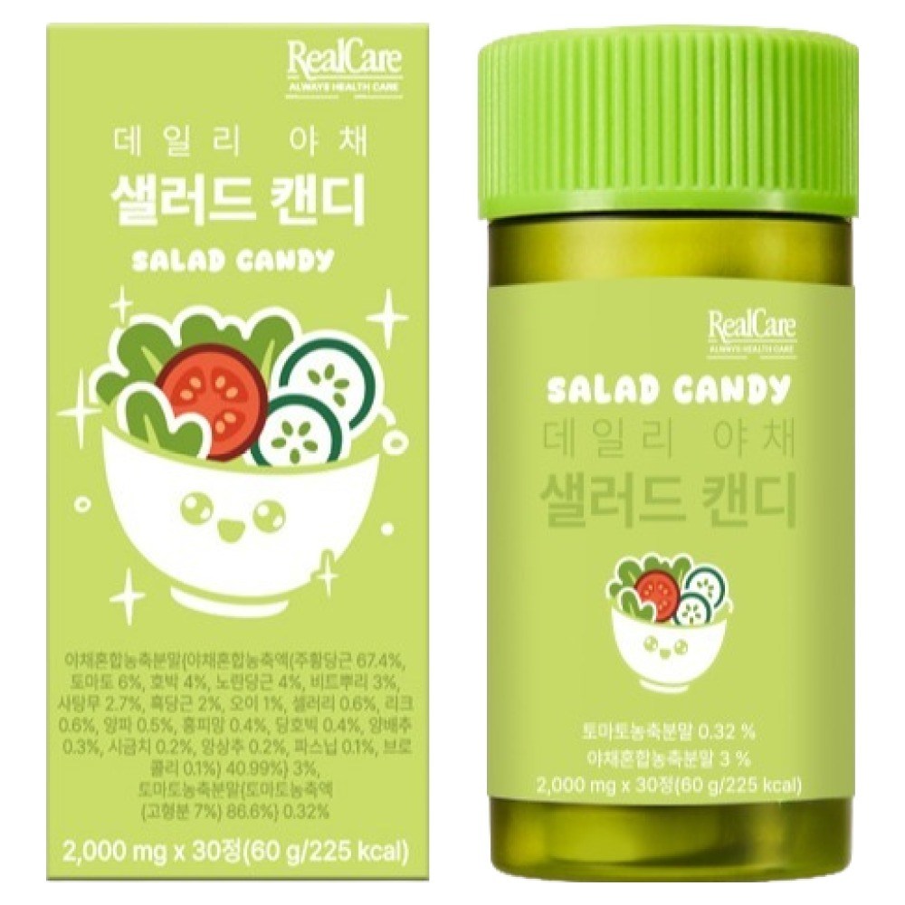 리얼케어 데일리 야채 샐러드 캔디 164,470원