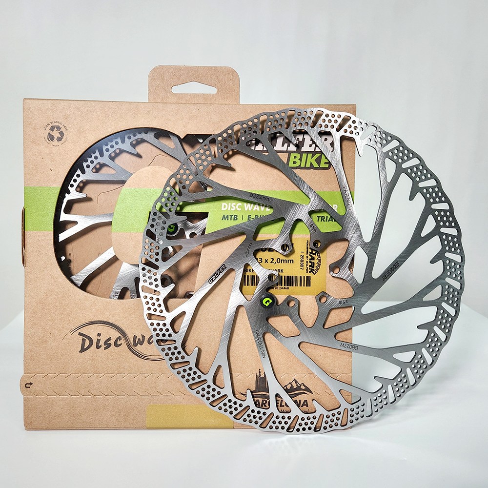 갤퍼 샤크 디스크 브레이크 로터 223mm MTB 다운힐 전기자전거, 1개 140,000원