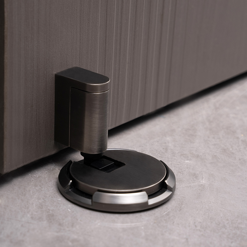 FONOW 도어스토퍼 무타공 문닫힘방지 방문스토퍼 기계식 현관말발굽 14,900원