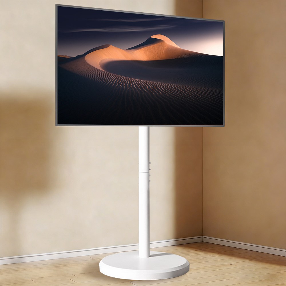 TV 스탠드 거치대 10-42인치 이동식TV거치대 TV스탠드, SR-XZ01S-흰색, 1개 35,900원