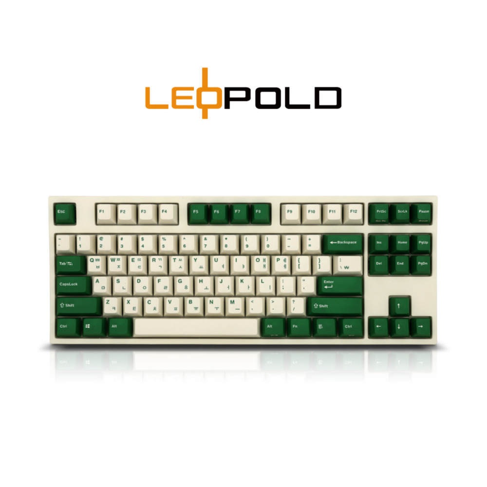 레오폴드 에버그린 FC750RBT 텐키리스 블루투스 기계식 키보드 237,000원