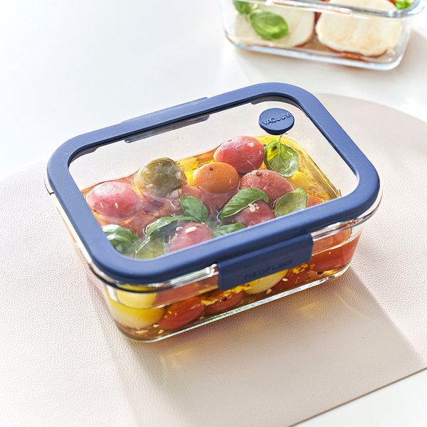 네오플램 글라쎄Z 내열유리 진공 밀폐용기 직사각 1200ml 39,000원