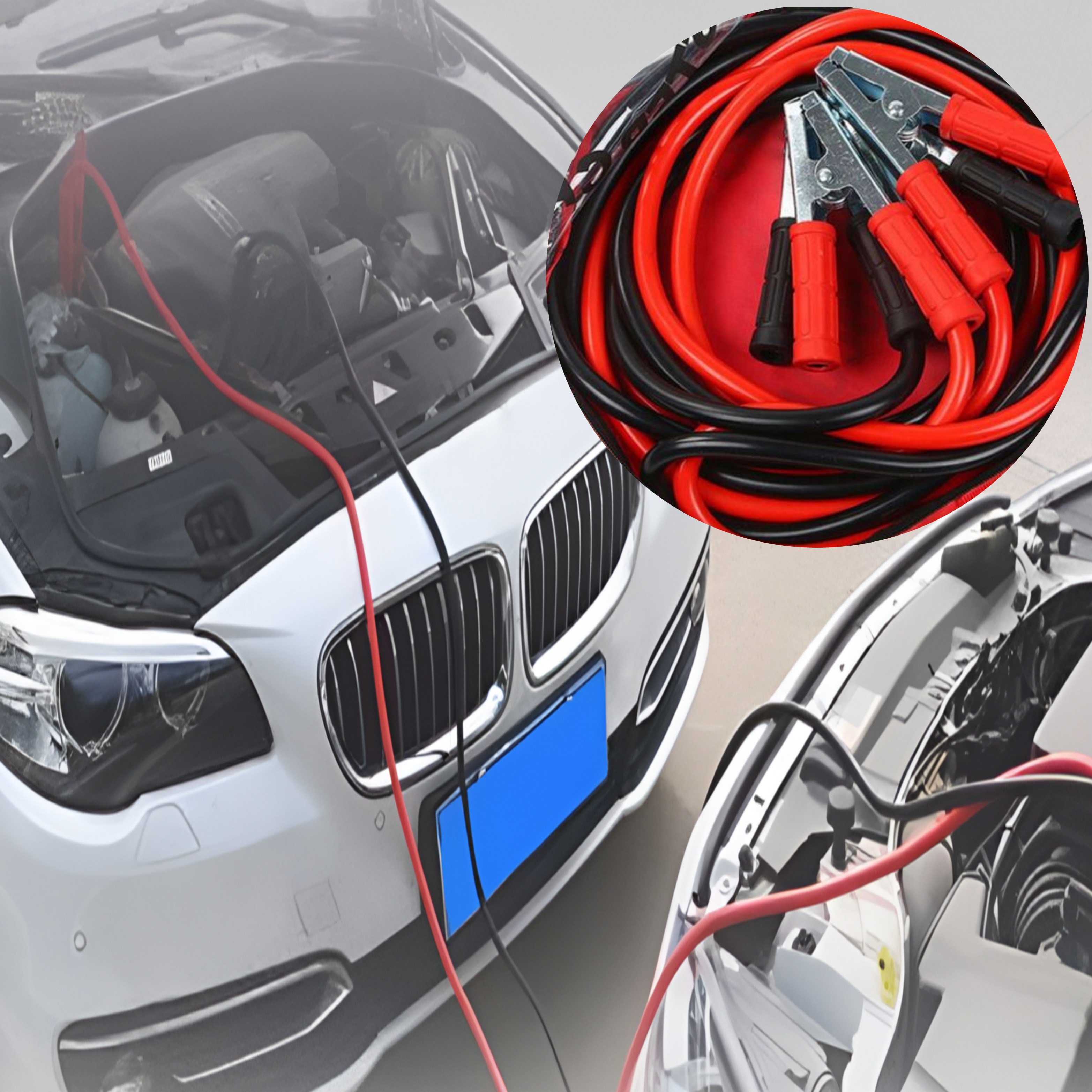 자동차 점프선 점프 케이블 차량 밧데리 집게 휴대용 9,990원