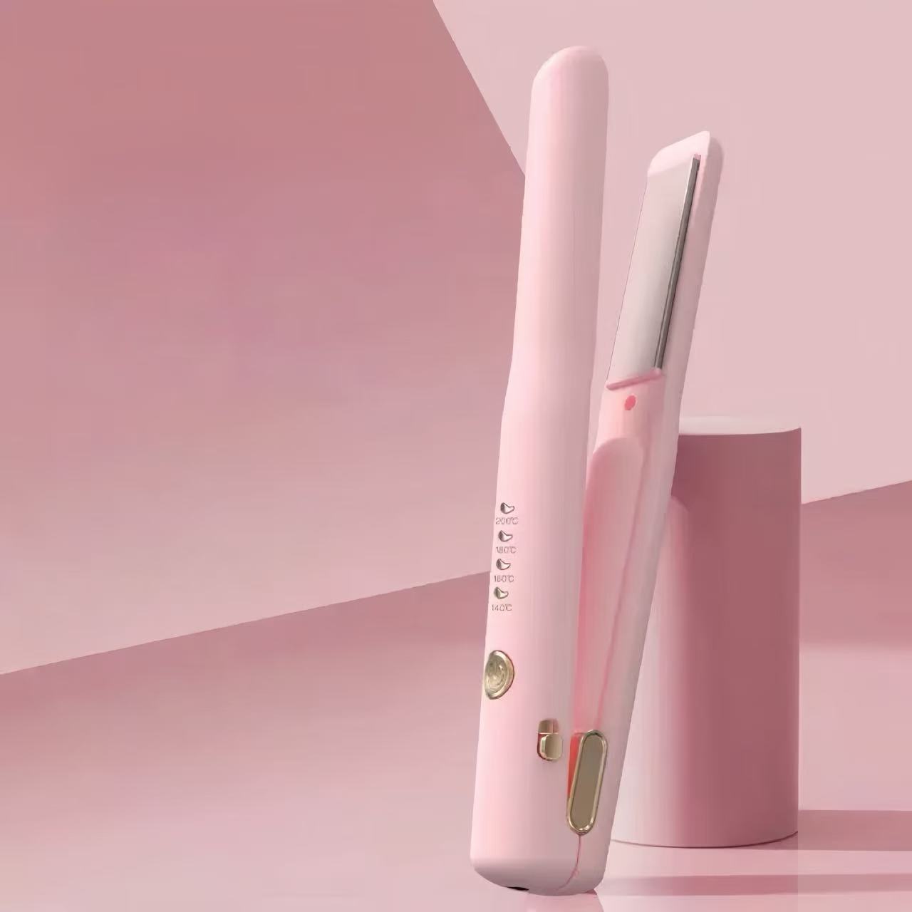 [캬오유] 충전식 무선 헤어 고데기 휴대용 음이온 판고데기 18,900원