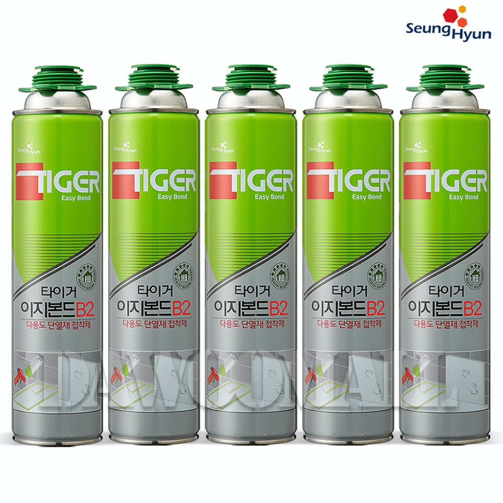 다우몰 우레탄폼 폼본드 타이거 이지본드 단열 보드 아이소핑크 접착제 43,000원