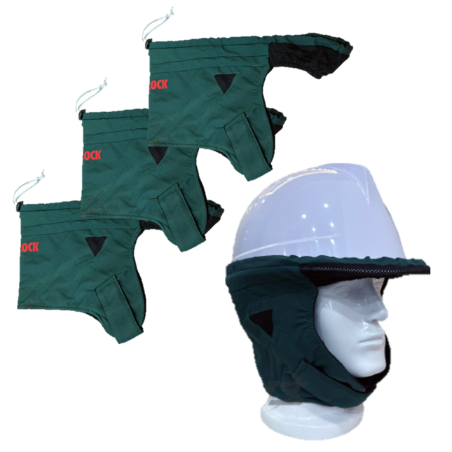 안전모용 방한대(콜드스탑) 묶음판매 / 안전모 일체형 방한용품 / 겨울 방풍 방수 귀마개 혹한기 23,900원