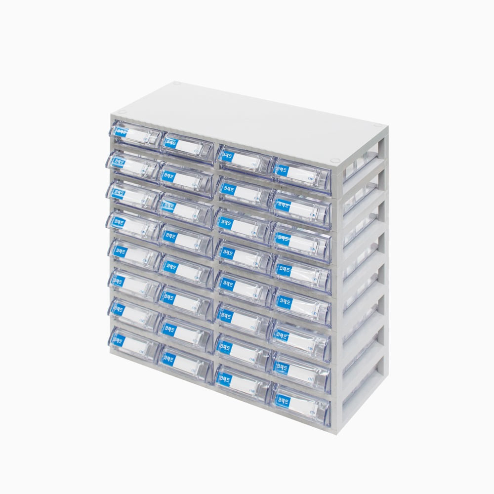 SHINGMEI 수납함 DIY 탁상용 콤비네이션 부품함 홈 서랍형 체크 수납함(20개묶음), 현재가 29,800원