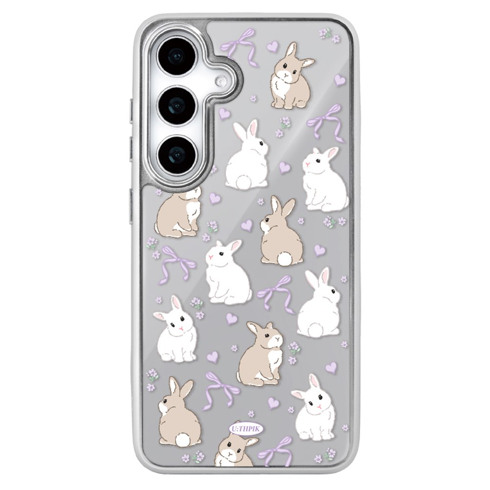 유스픽 러블리 리본버니 미러 실버프레임 휴대폰 케이스 15,150원