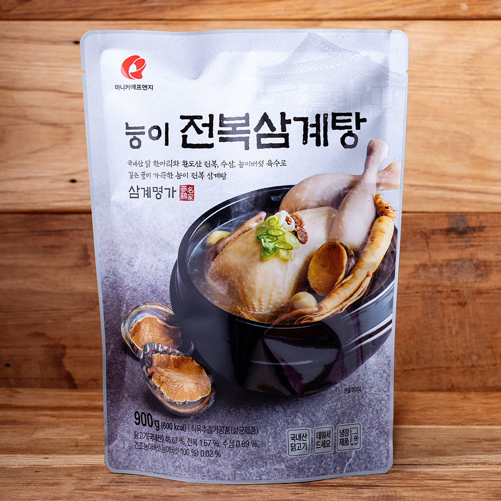 [로켓프레시] 마니커에프앤지 능이 전복삼계탕 10,850원