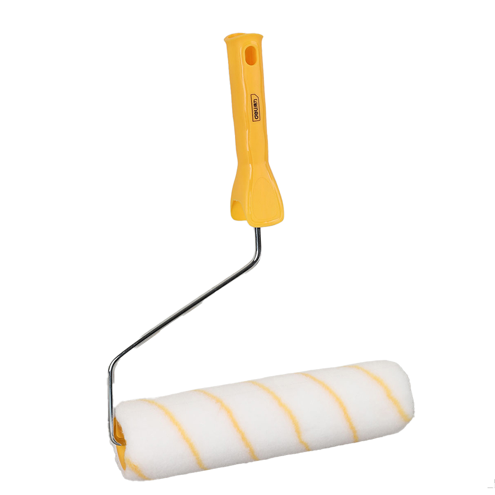 델리 툴즈 페인트 실린더 아크릴 브러쉬 롤러커버 228.6mm + 롤러 브러쉬 세트 화이트 + 옐로우 DL528209 4,600원