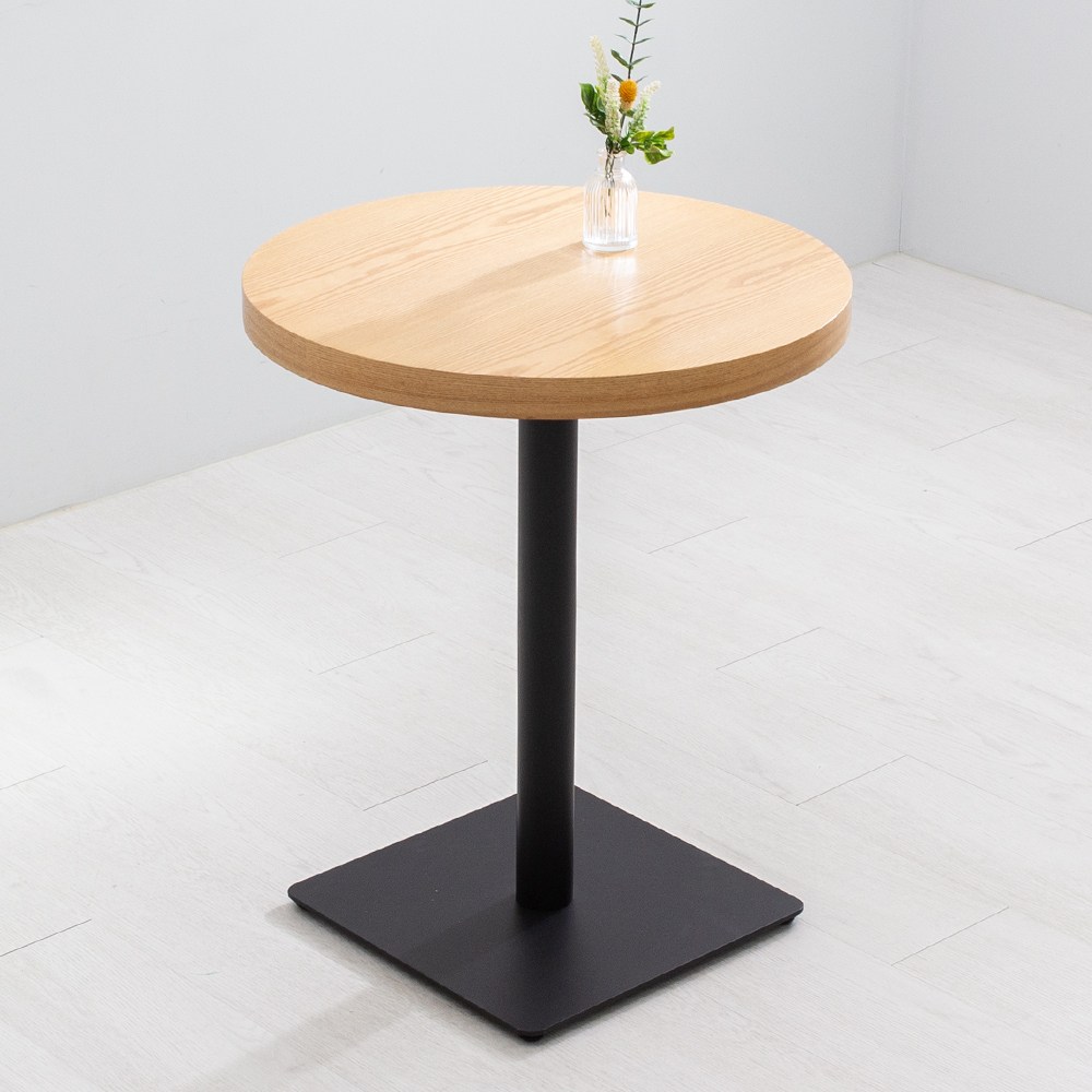 무늬목 600 원형 36T 큐리 블랙 테이블 식탁 카페 티 99,000원