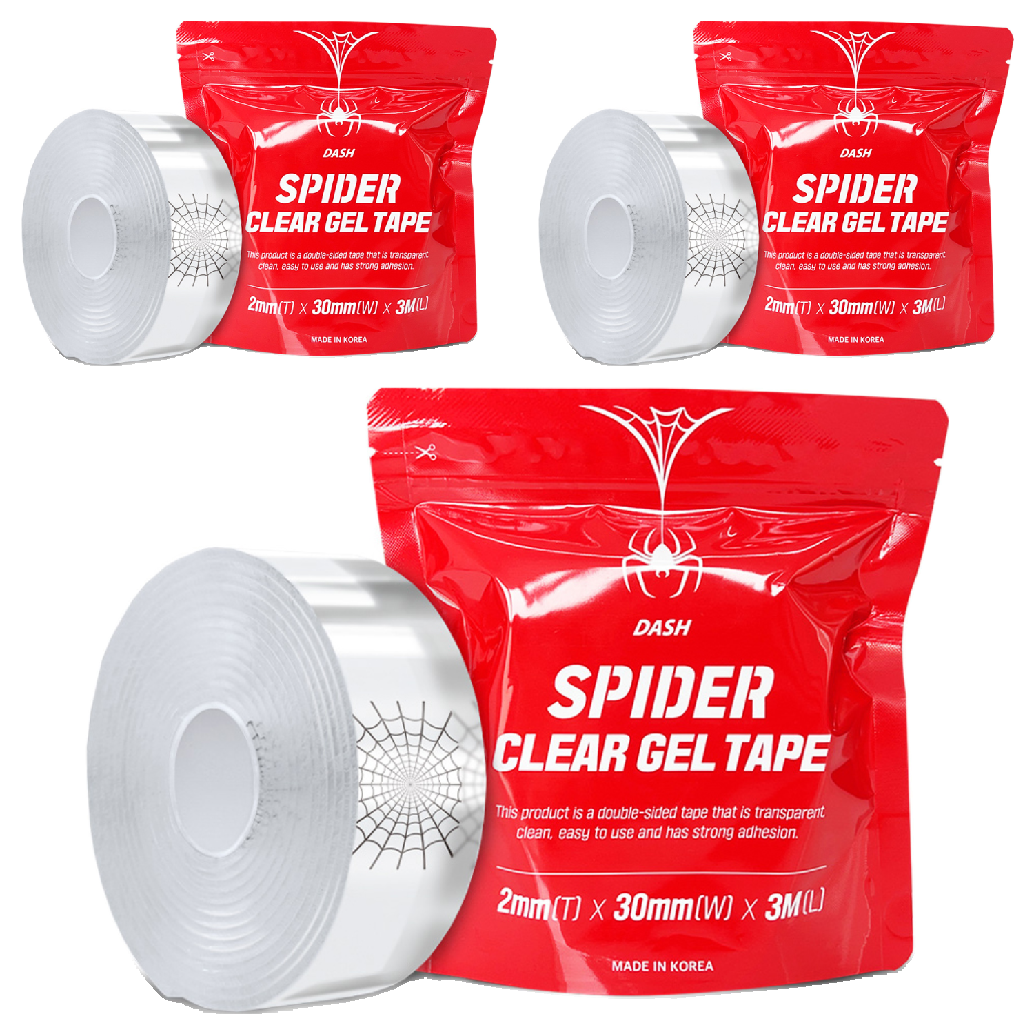 대쉬 스파이더 클리어 겔 양면 테이프 29,850원