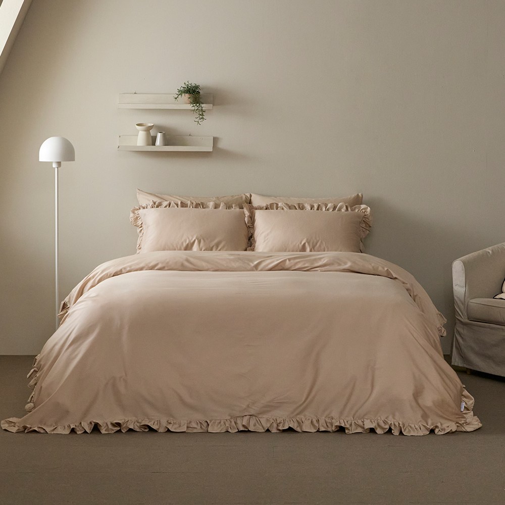 바운티풀 특급호텔 60수 면100% 침구세트 프릴 SS 63,810원