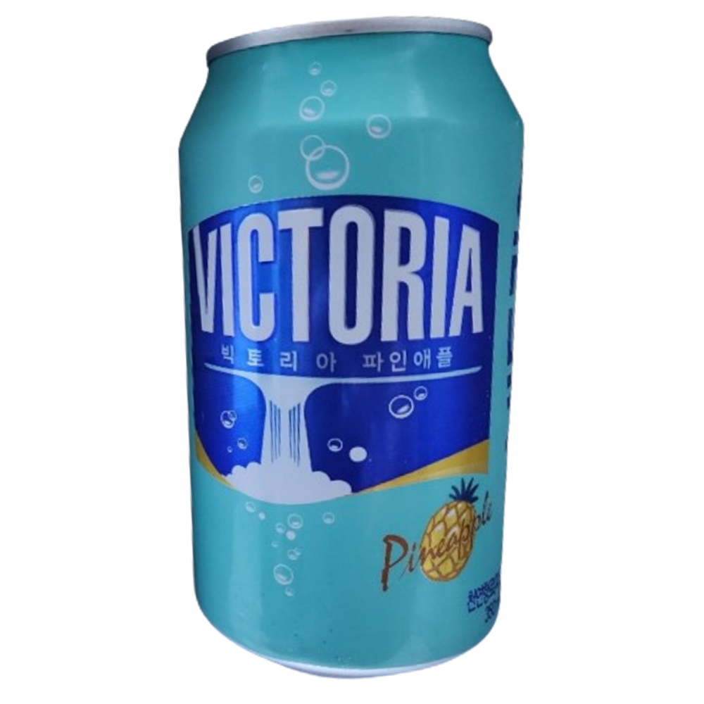 웅진식품 빅토리아 파인애플 맛 탄산수 캔음료 2,000원