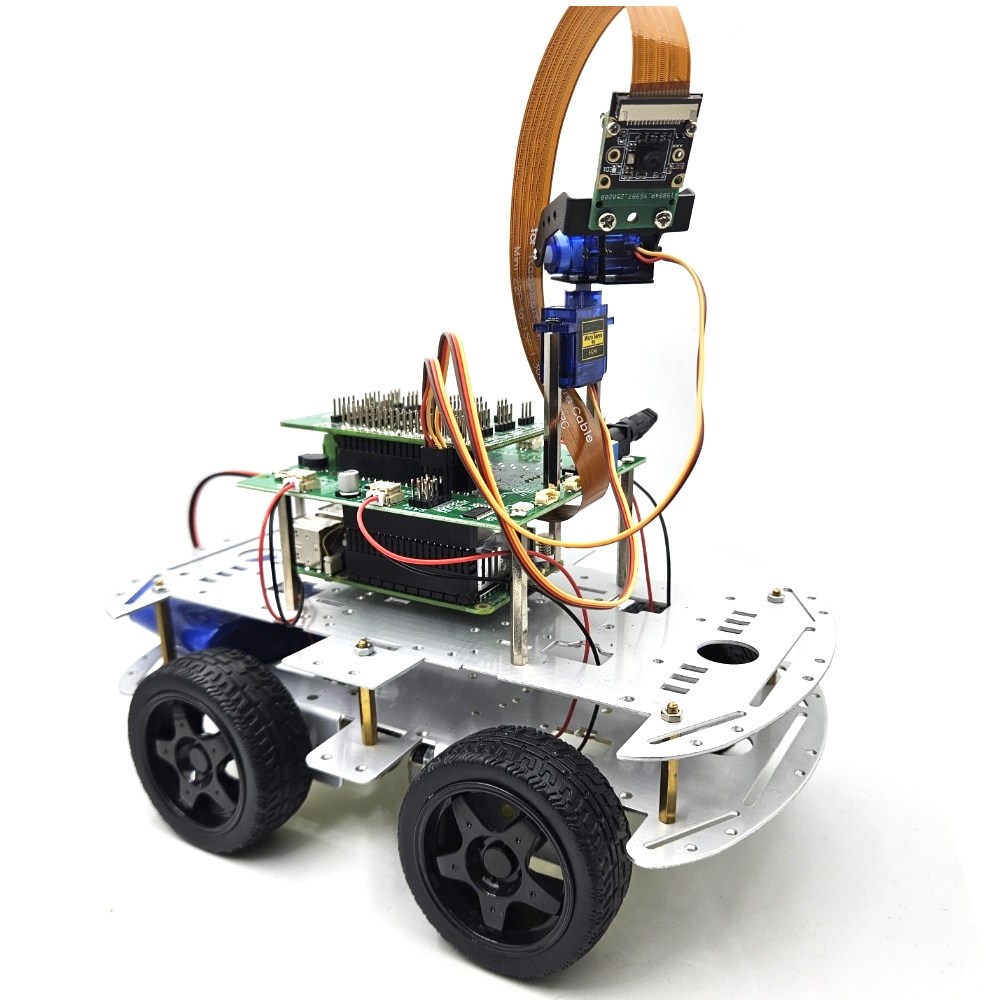 라즈베리파이5 AI 인공지능 자율주행자동차 PiCar-R5 교재제외, 1개 165,000원