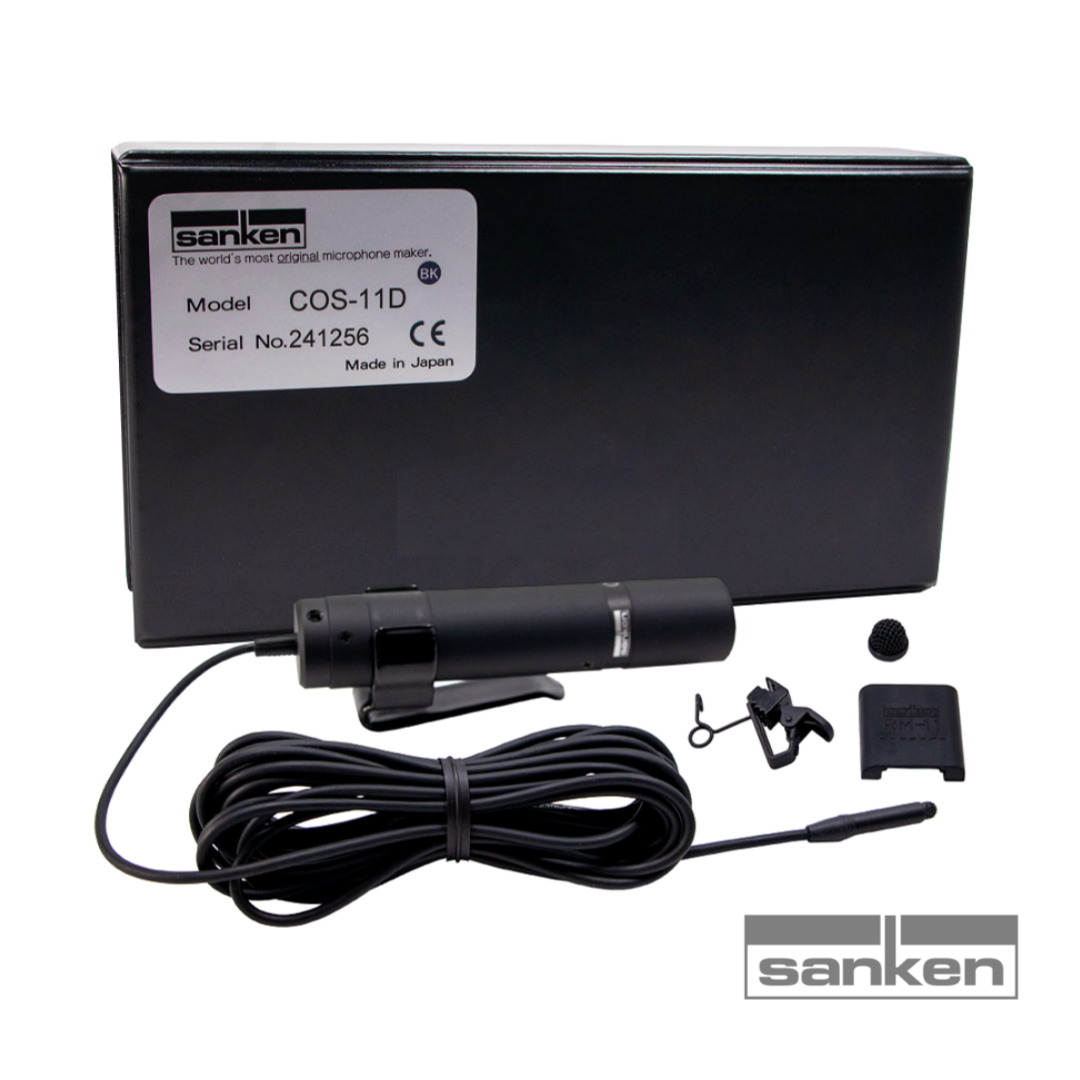 산켄 Sanken COS-11D 핀마이크 무지향성 XLR/블랙 (당일배송) 858,000원
