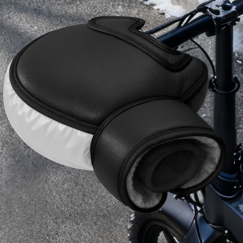 7Shadows 겨울 자전거 부동 장갑 가죽 방수 바람막이 핸들 커버 18,020원