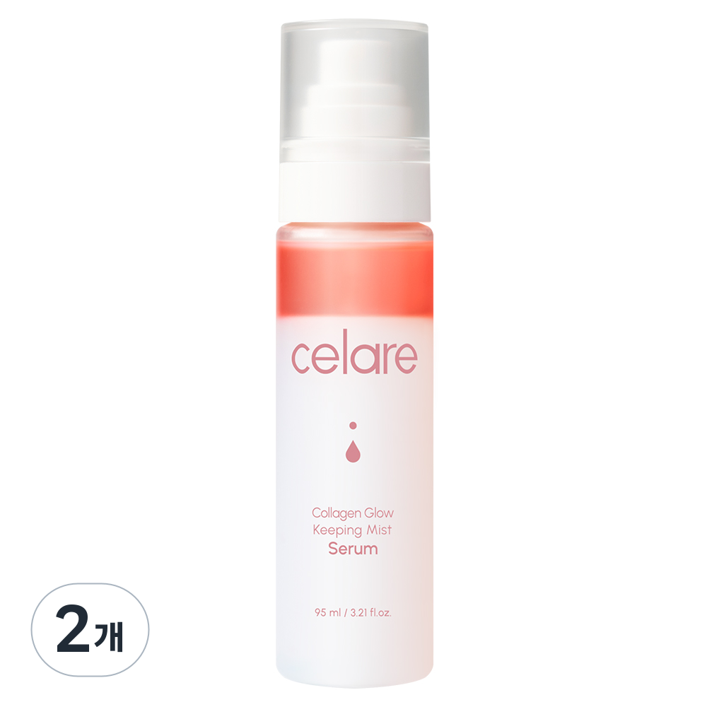 [셀레어 본사] 셀레어 콜라겐 글로우 키핑 미스트 세럼, 2개, 95ml 43,750원