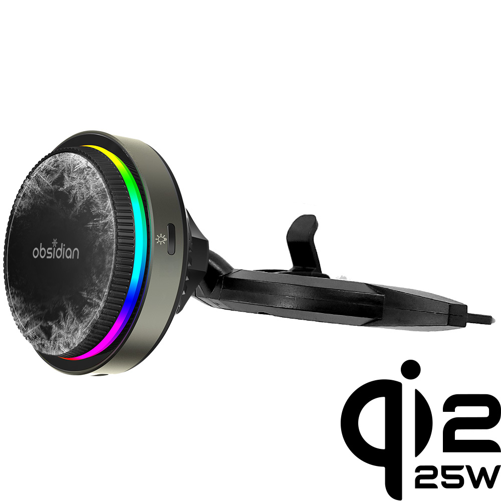 옵시디언 차량용 CD슬롯 QI2 e쿨링 핸드폰 고속 무선충전 거치대 47,800원