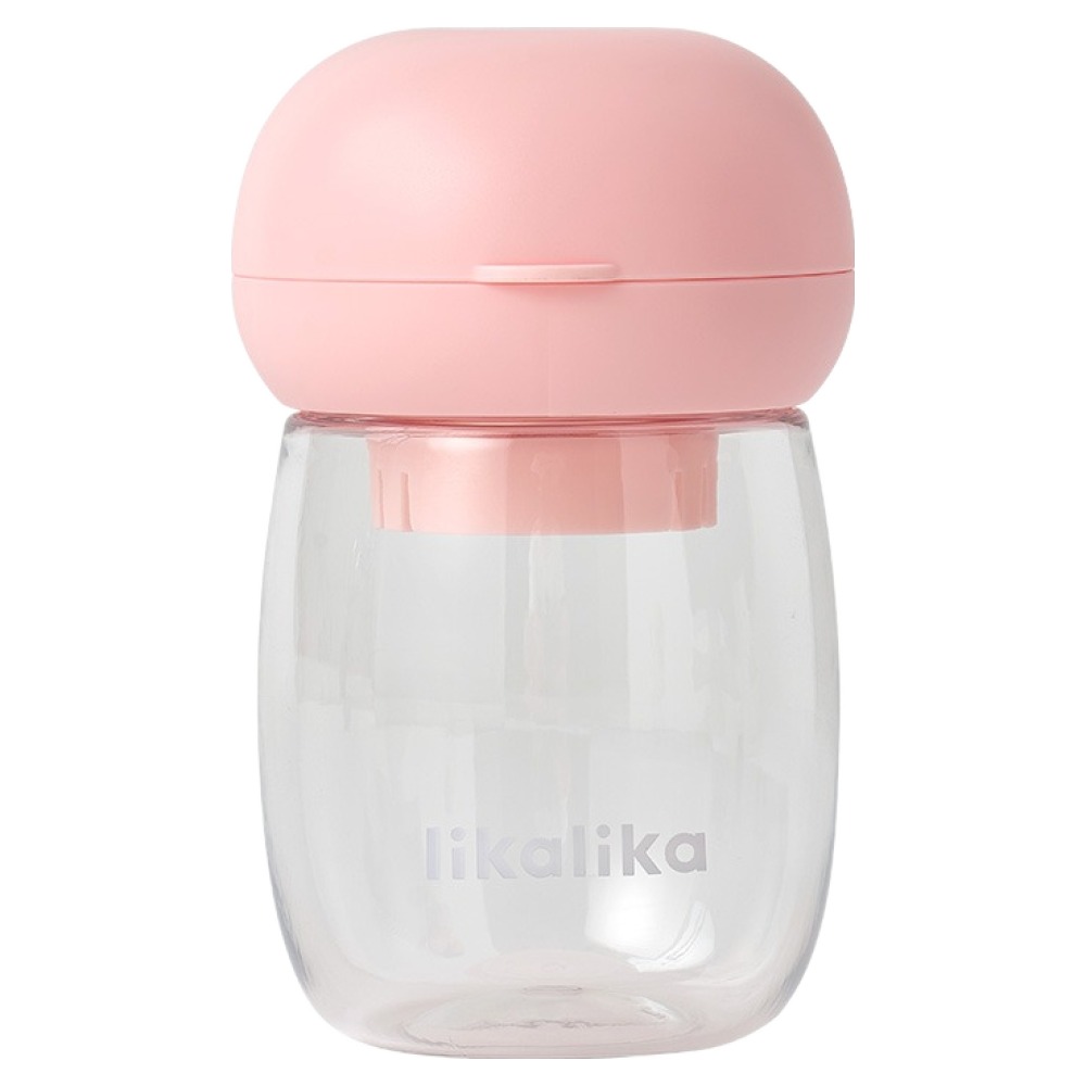 리카리카 반려동물 휴대용 원터치 산책 물통, 핑크, 1개 11,990원