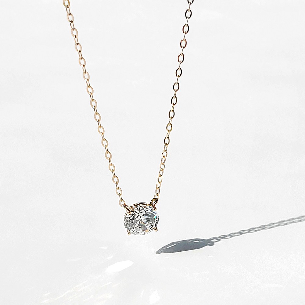 에버링 14K 금 랩다이아몬드 목걸이 1캐럿(감정서) 씨드_NLDM42310 DIAMOND GIFT 1,047,000원