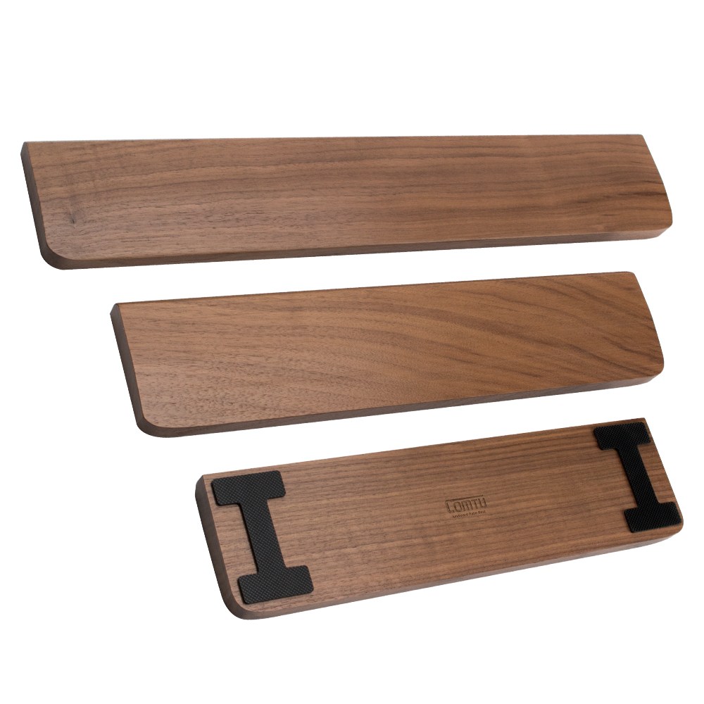 컴튜 원목 호두나무 키보드 팜레스트 손목 받침대 16,000원