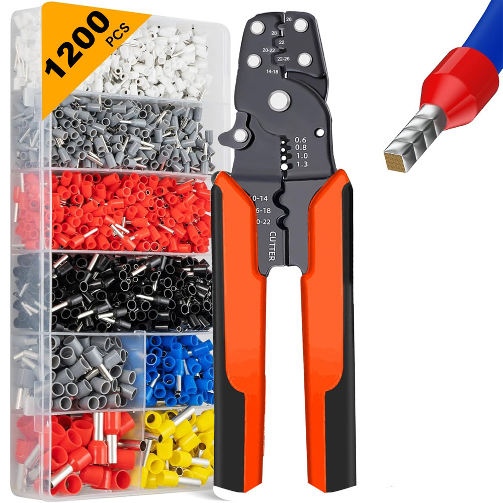 [ 1200개입 ] 펜홀단자 압착기1개 페룰 펜홀 페놀 ferrule 핀 단자 커넥터 터미널 디오일렉 크림프 배선 전선 연결 12,060원