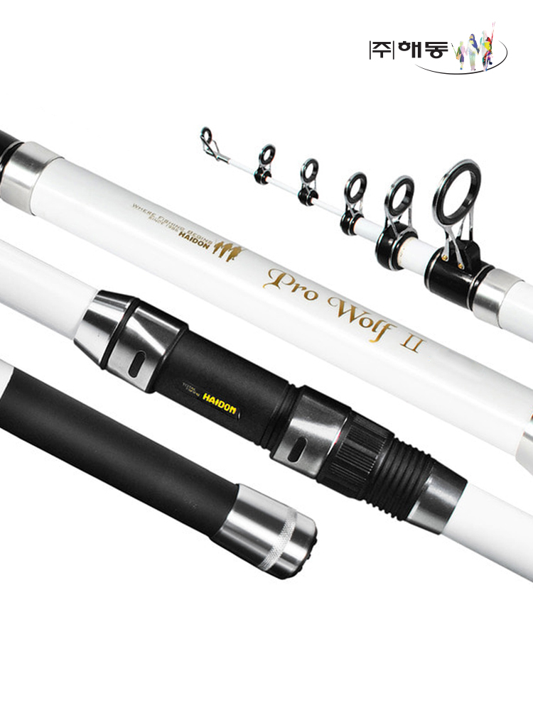 해동 프로울프2 390 화이트 원투대 원투낚시대, 단품 43,000원