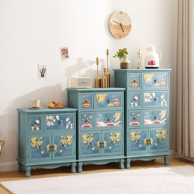 OBLY 코너협탁 엔틱서랍장 원목 엔틱협탁서랍장 협탁 271,200원