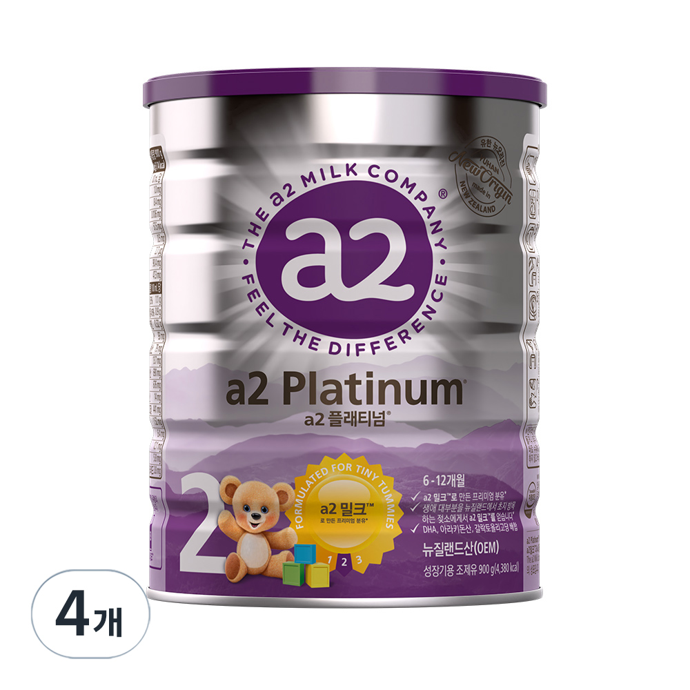 에이투밀크 뉴오리진 김태희 a2플래티넘 단백질 분유 2단계 6개월~1세 185,930원