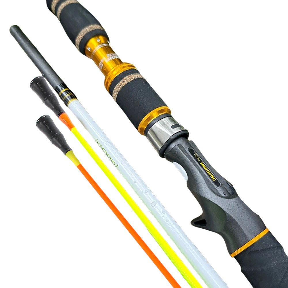 선상 열기 낚시대 해동 사무이V 330MH 초릿대 2대 도다리 볼락 가자미 인터라인대, 단품 125,300원