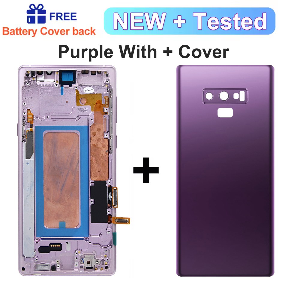 GEEKI 휴대폰 스마트폰 자가 수리 교체 부품 프레임 포함 삼성 호환 노트 9 LCD 터치 스크린 디지타이저 N960F N960D/S 100% 테스트 58,620원