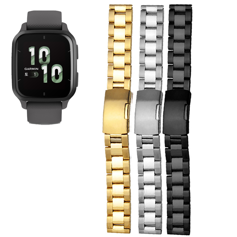 가민 베뉴 스퀘어2 호환 메탈밴드 덮개버클 스트랩 18,900원