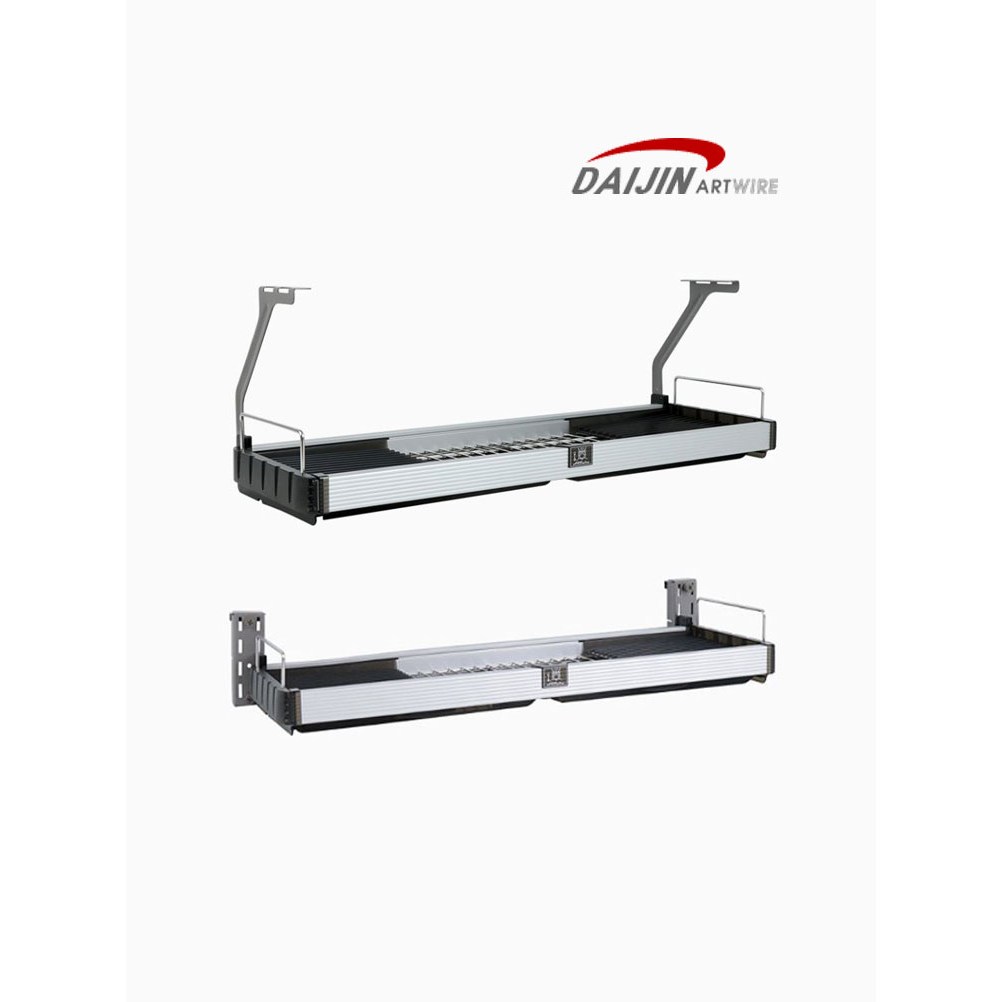 대진 아트와이어 트리플 퀸 800 씽크 선반 / 길이조절 / 상부장 부착형 / 창틀 거치형 / 식기건조대 싱크대 68,000원