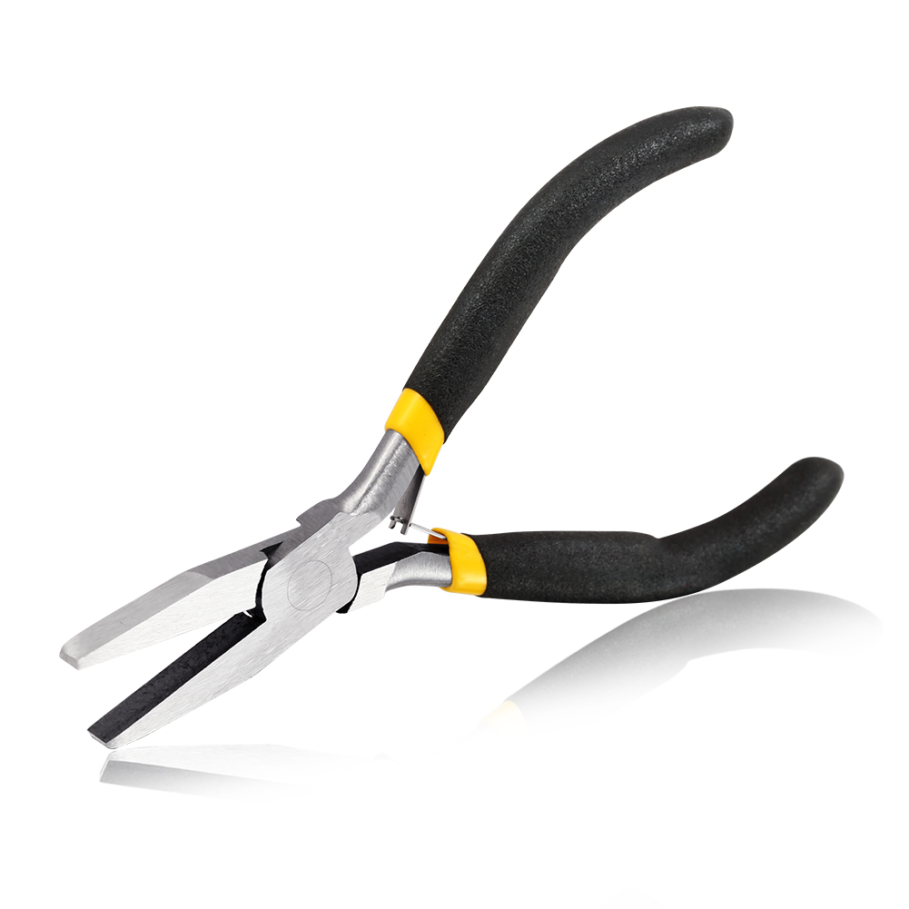 SPEEDWOX 덕 빌 파인 플라이어 고급 코 체인 코 플라이어 주얼리 제작용 5인치 미니 정밀 매끄러운 평평한 턱 미끄럼 방지 손잡이 작은 플라이어 주얼리 비딩 수리 공예 도구, 1개 8,590원